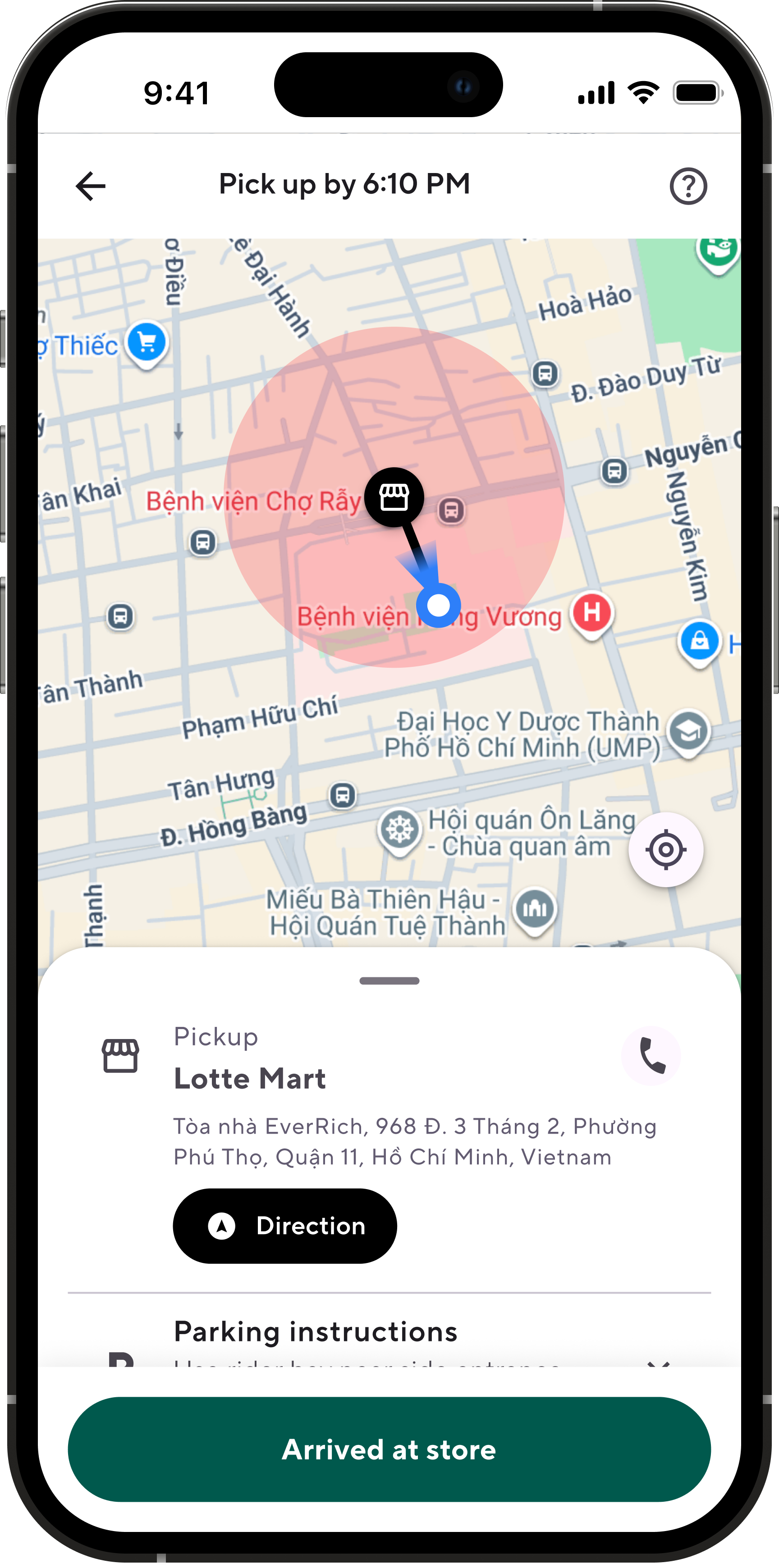 Delivery App Screen 5